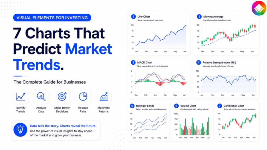 Visual Elements for Investing: 7 Charts That Predict Market Trends. The Complete Guide for Businesses